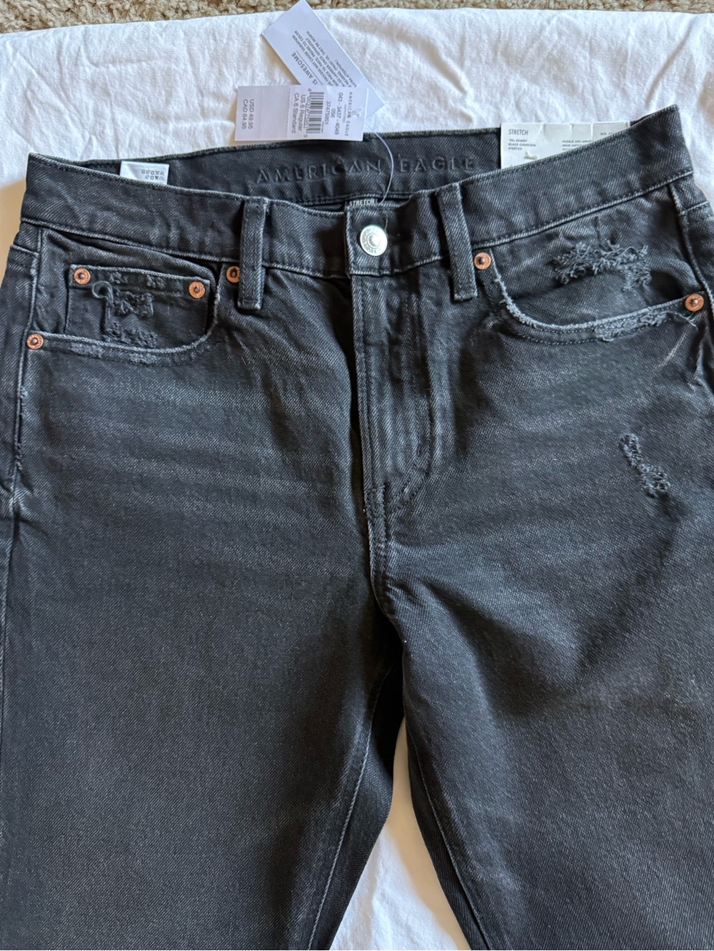 American Eagle Outfitters Women’s Black Skinny Jeans